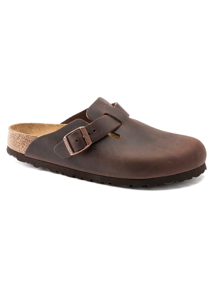 Birkenstock Skórzane klapki 