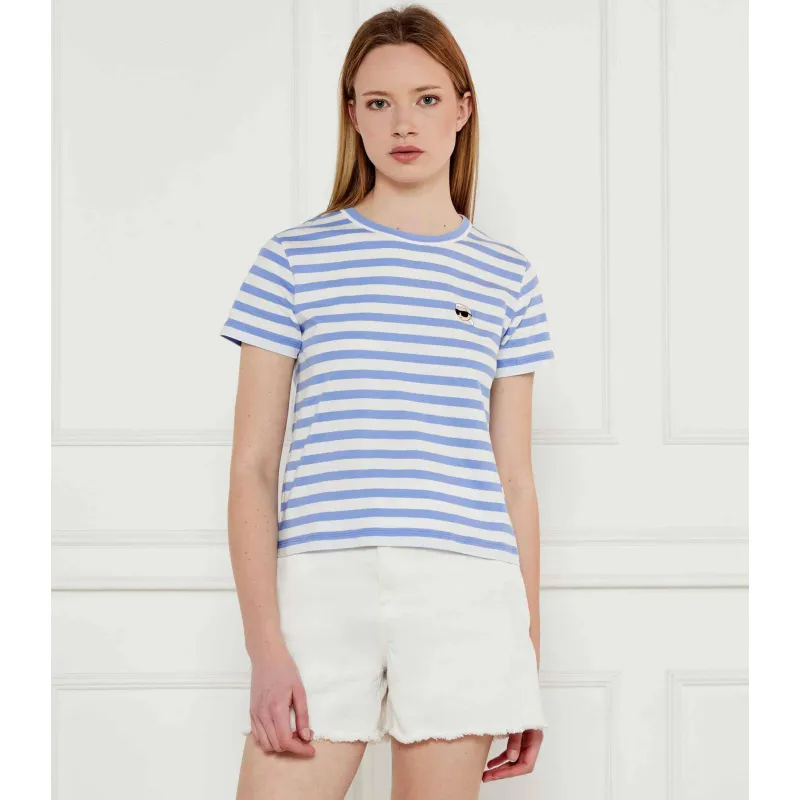 Karl Lagerfeld T-shirt IKON PATCH Regular Fit