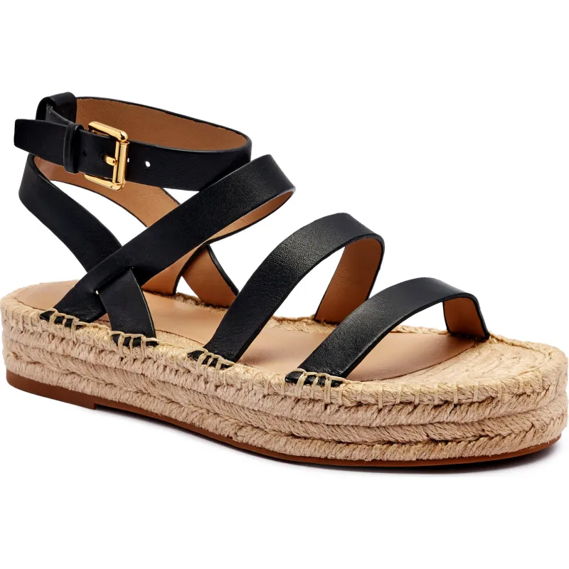 LAUREN RALPH LAUREN Skórzane sandały POLLY