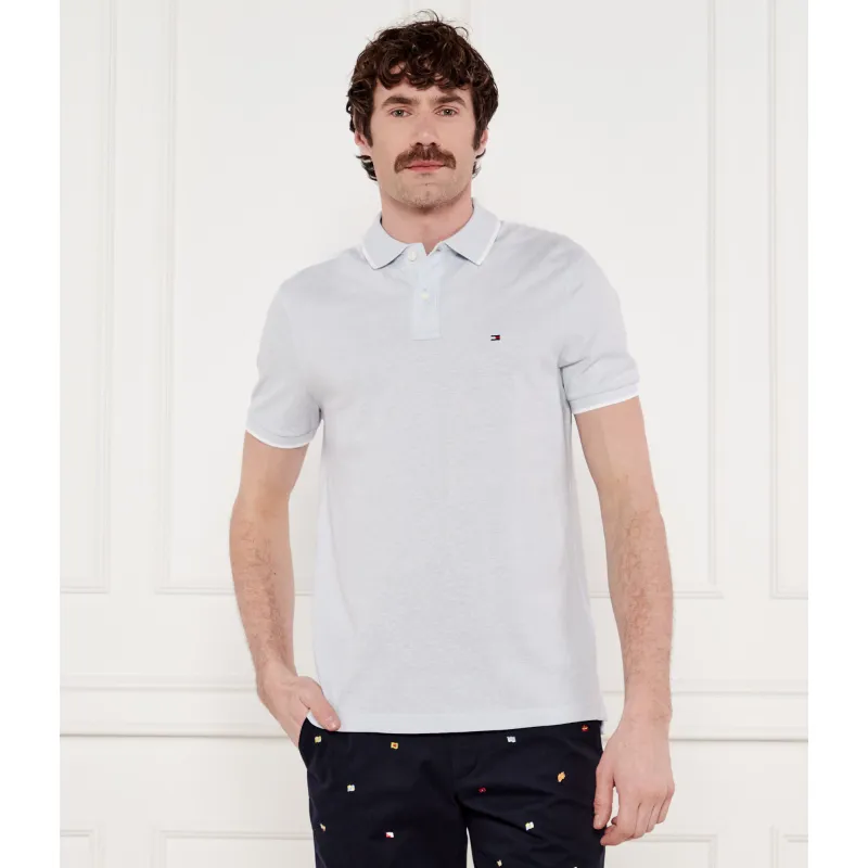 Tommy Hilfiger Polo | Regular Fit | z dodatkiem lnu
