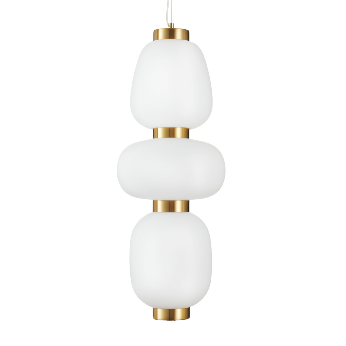 Zwieszana lampa BRILLA ST-CP241210-3L złota LED 69W 3000K złoty biały