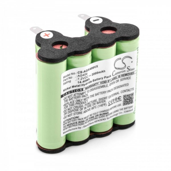 VHBW Bateria do AEG Electrolux AG406, 2000 mAh