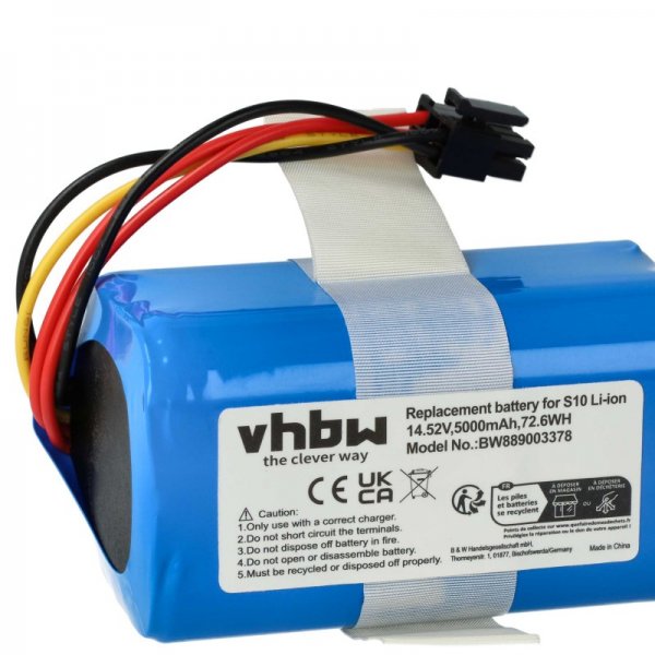 VHBW Bateria do 360 S10 / X100, 5000 mAh