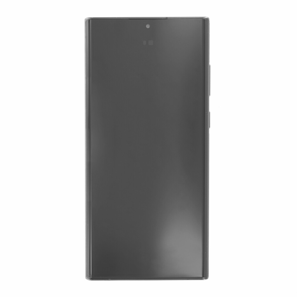 Samsung Szkło i ekran LCD do Samsunga Galaxy S22 Ultra / SM-G908, oryginalny, czarny