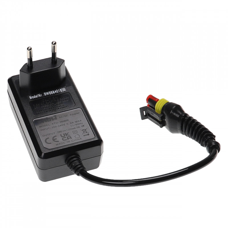 VHBW Ładowarka do kosiarki zautomatyzowanej Husqvarna Automower 105 / Gardena R40Li, 28V / 1,3A