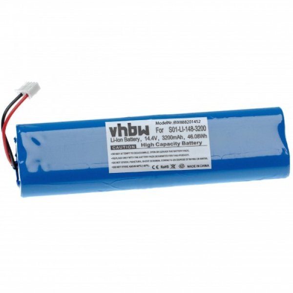 VHBW Bateria do Ecovacs Deebot Ozmo 900 / 930 / 960, 3200 mAh