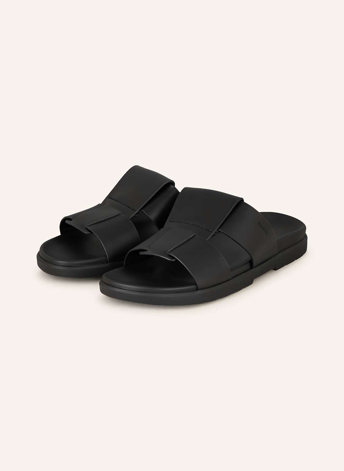 Calvin Klein Klapki schwarz