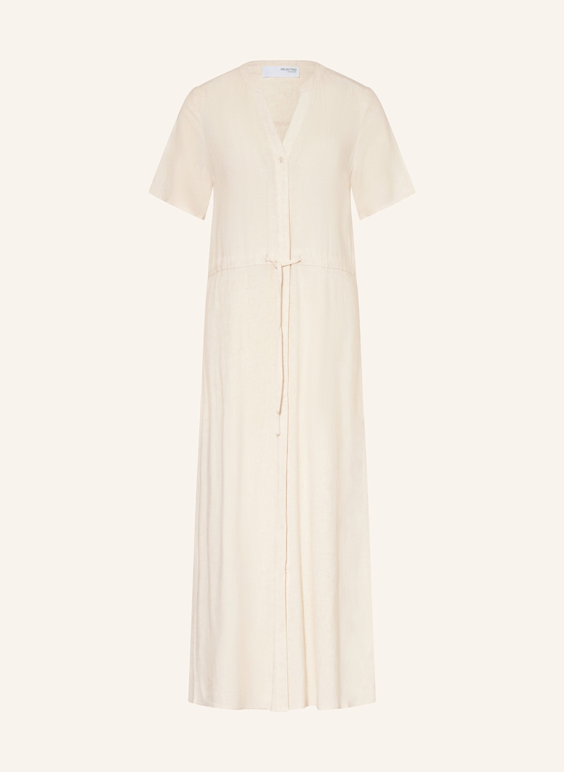 Selected Femme Sukienka beige