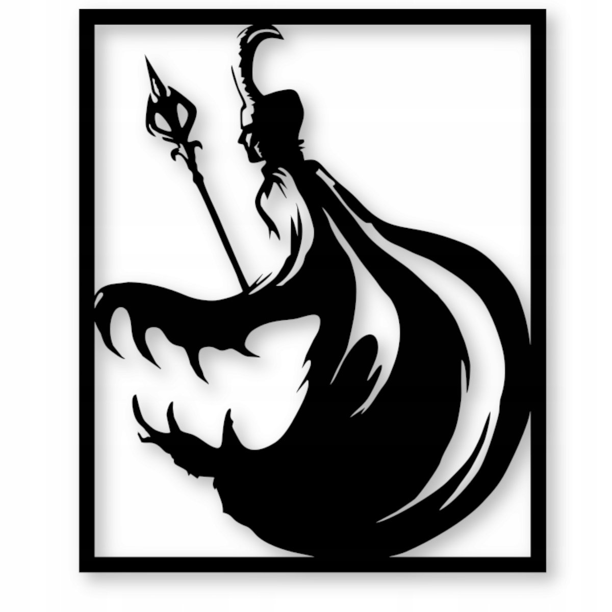 Loki Obraz Ażurowy Loft Obraz 3D Dekoracja do salonu/ Kuchni