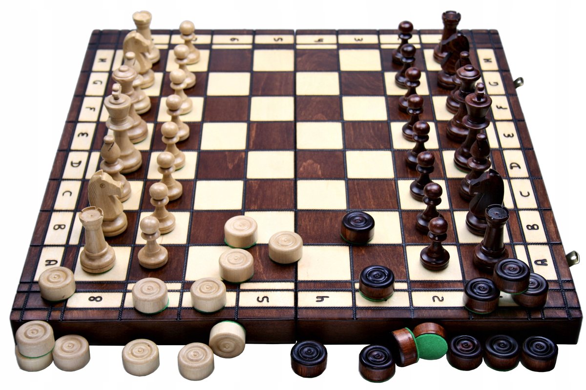 Szachowarcaby DREWNIANE Turniejowe 48 cm STAUNTON