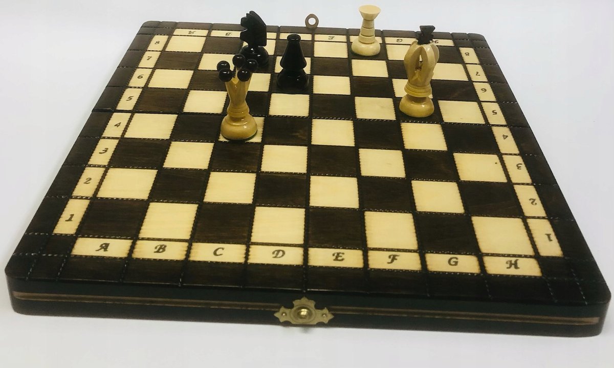 SZACHY DREWNIANE 30x30 polski producent