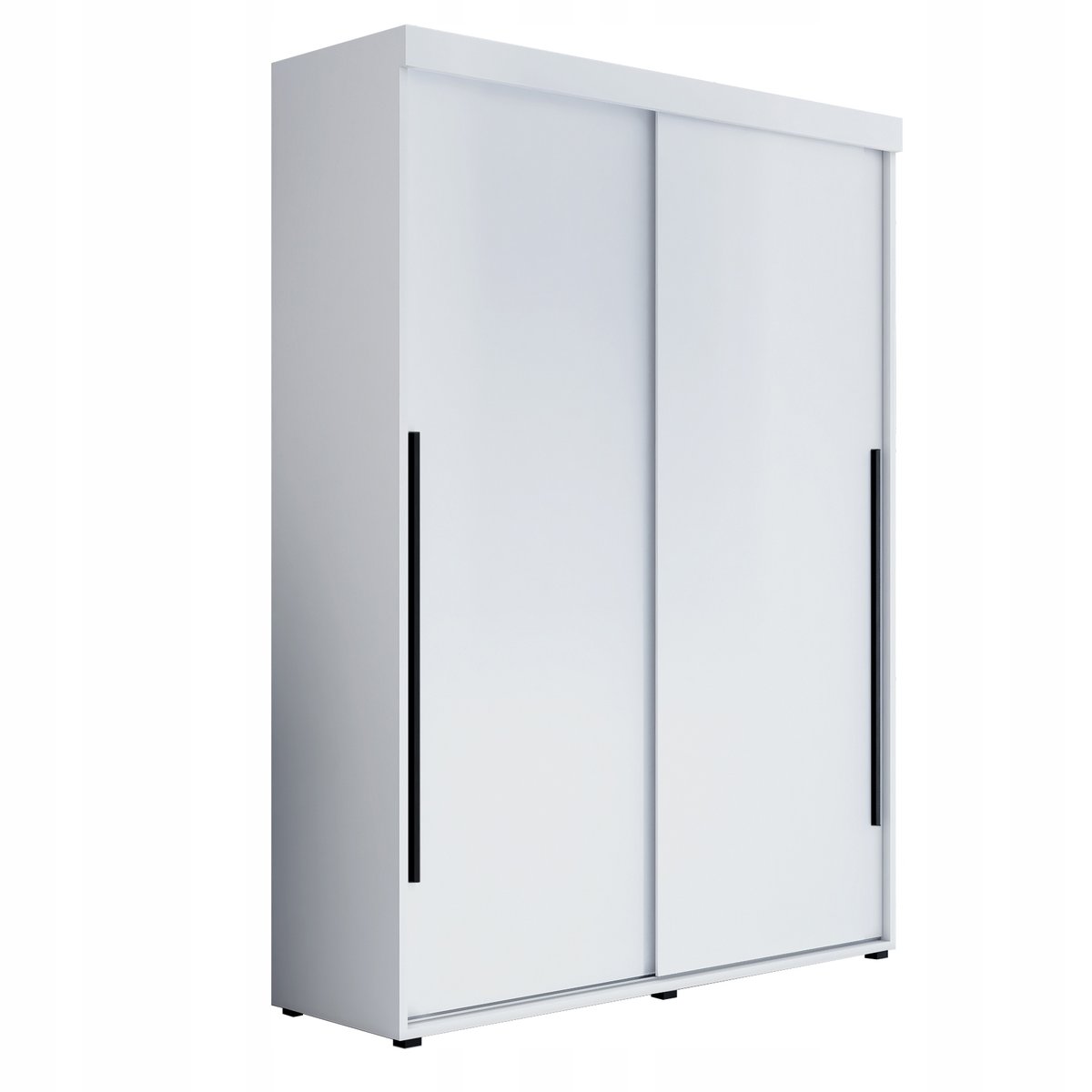 Szafa przesuwna ROKO SLIM 150x202x45,5 cm bez lustra, pojemna, szuflady