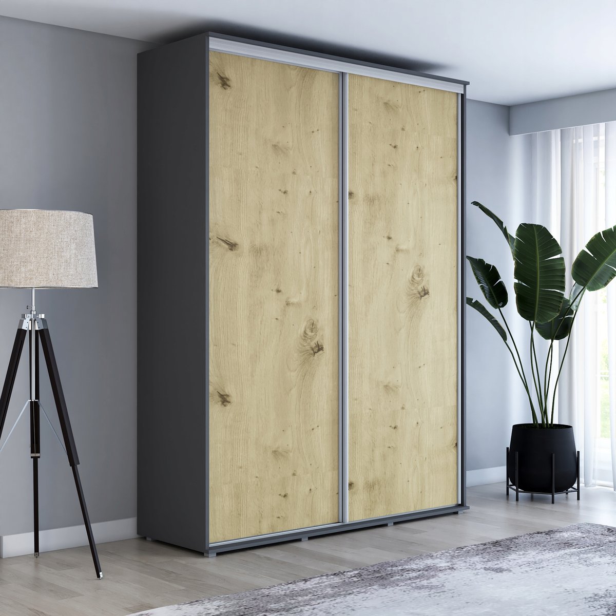 Szafa MAJA przesuwna 120x242 różne kolory