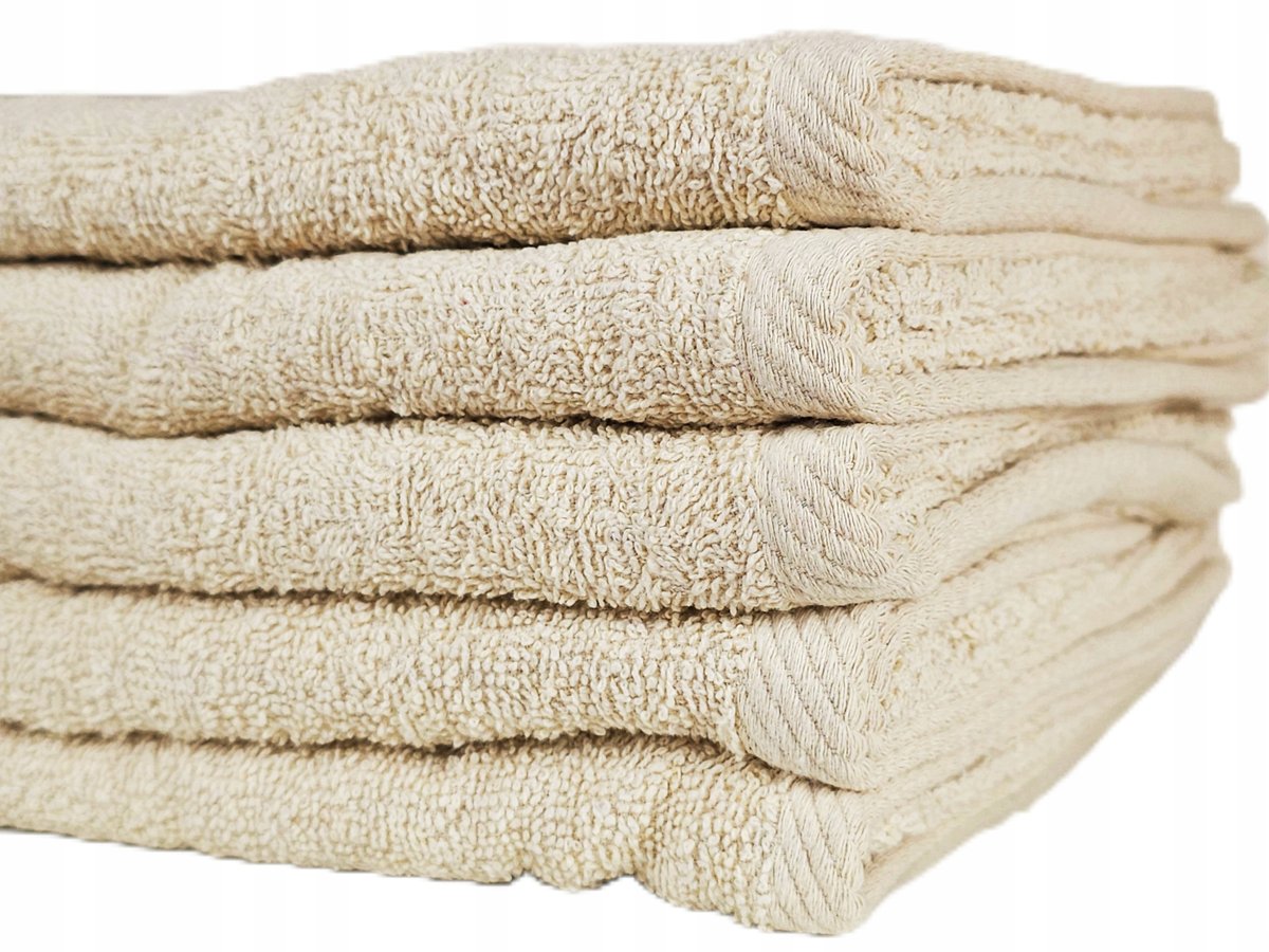 Ręcznik KĄPIELOWY mały RĘCZNIK plażowy 50x100 BAWEŁNA 100% gramatura 500g