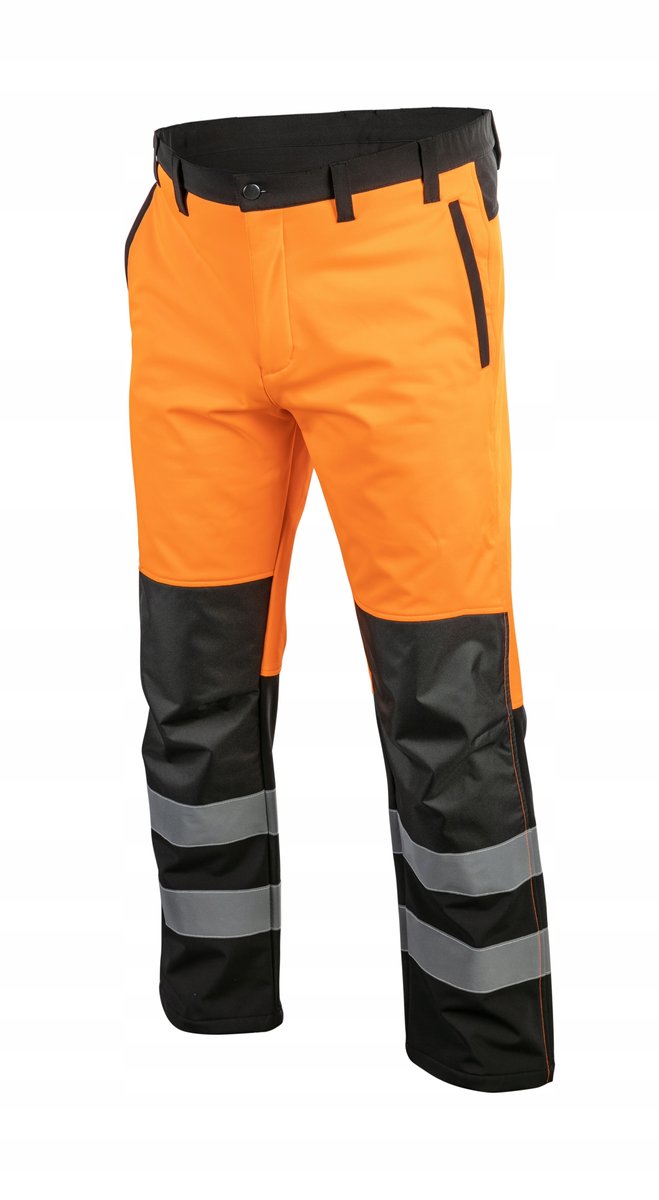 TRAUN spodnie ostrzegawcze softshell L Hoegert