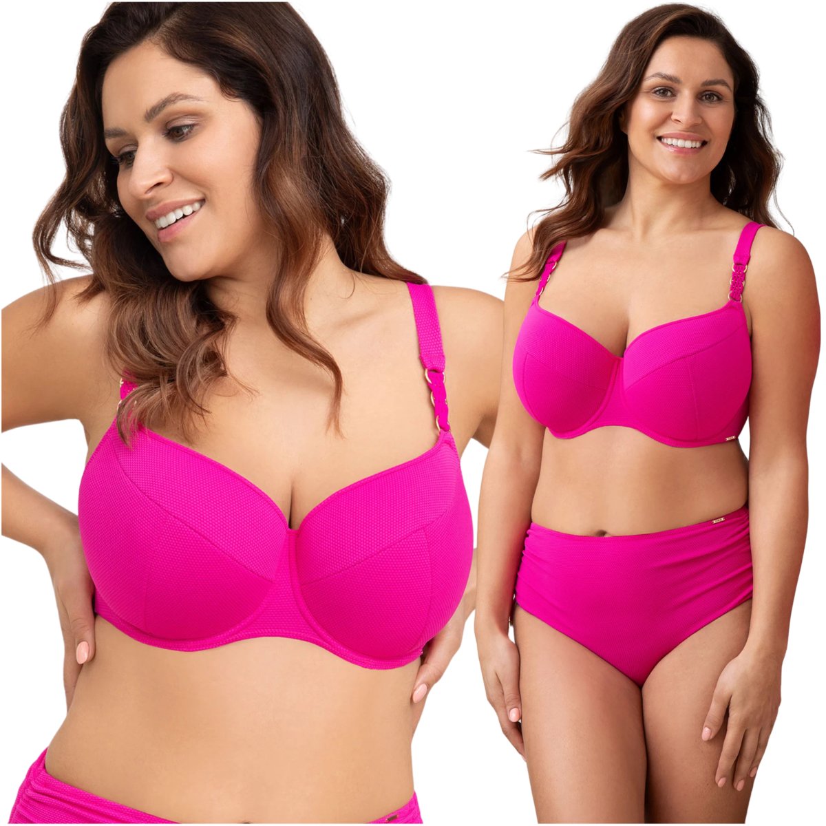 Biustonosz kąpielowy CORIN DALLAS 22404 róż - 85F