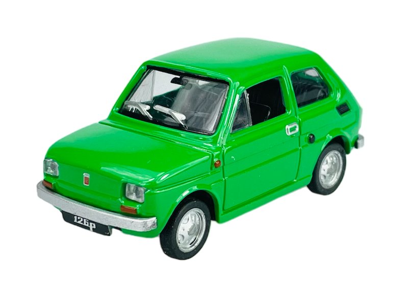 KOLEKCJA PRL FIAT 126P MALUCH ZIELONY 1:43