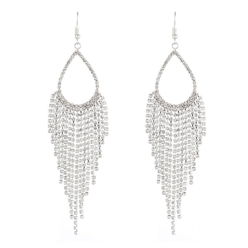 Kolczyki Długie Ozdobne K1632S