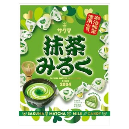Sakuma Matcha Milk Candy 58g