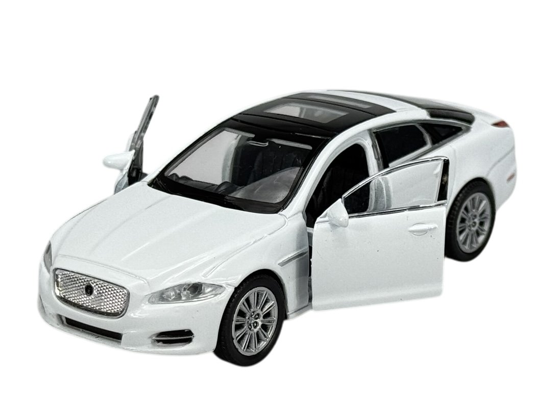 WELLY 2010 JAGUAR XJ BIAŁY 1:34 43652 Samochód Nowy Metalowy Model