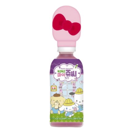 Napój winogronowy z figurką Sanrio w kapsule 220ml