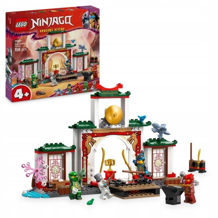 LEGO Ninjago - Świątynia Kuźnia Spinjitzu ninja ZESTAW LEGO PREZENT DLA CHŁOPCA DZIEWCZYNKI DZIECI