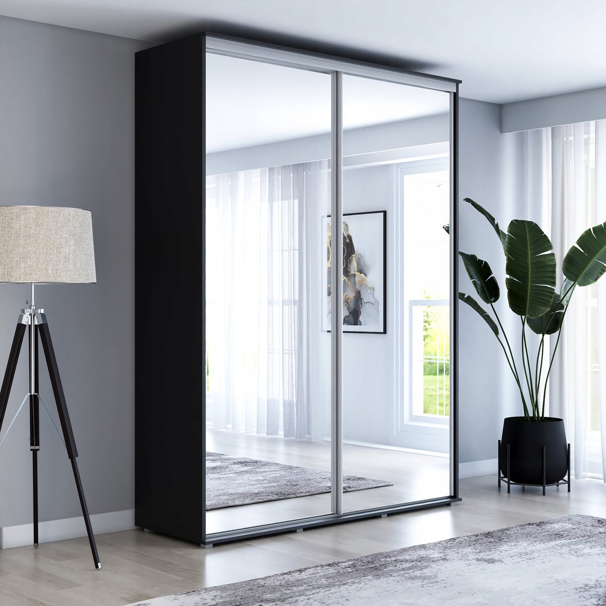 Szafa MAJA 2 przesuwna 190x242X61