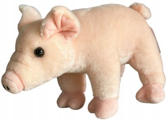 Maskotka Świnka Różowa - 26/20cm