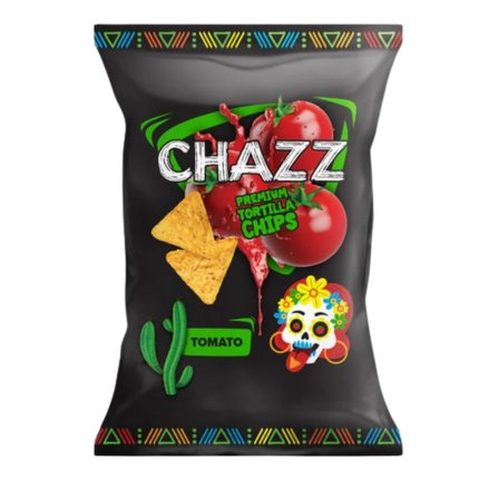 Chazz Tortilla Chips Tomato 100g