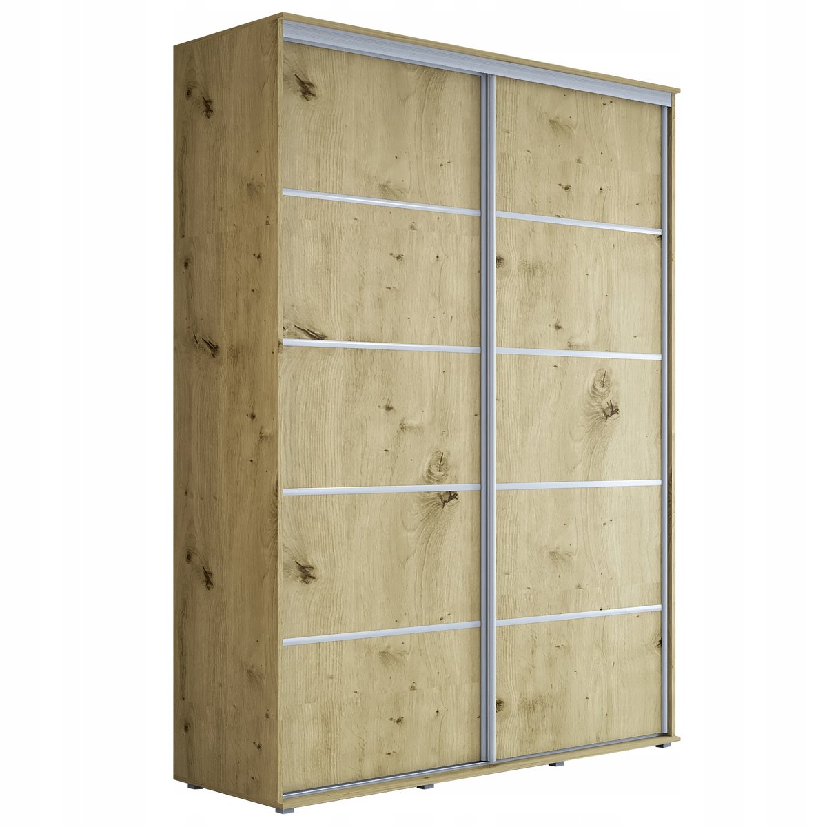 Szafa przesuwna KP-Meble MAJA PLUS 140 dąb artisan, bez lustra