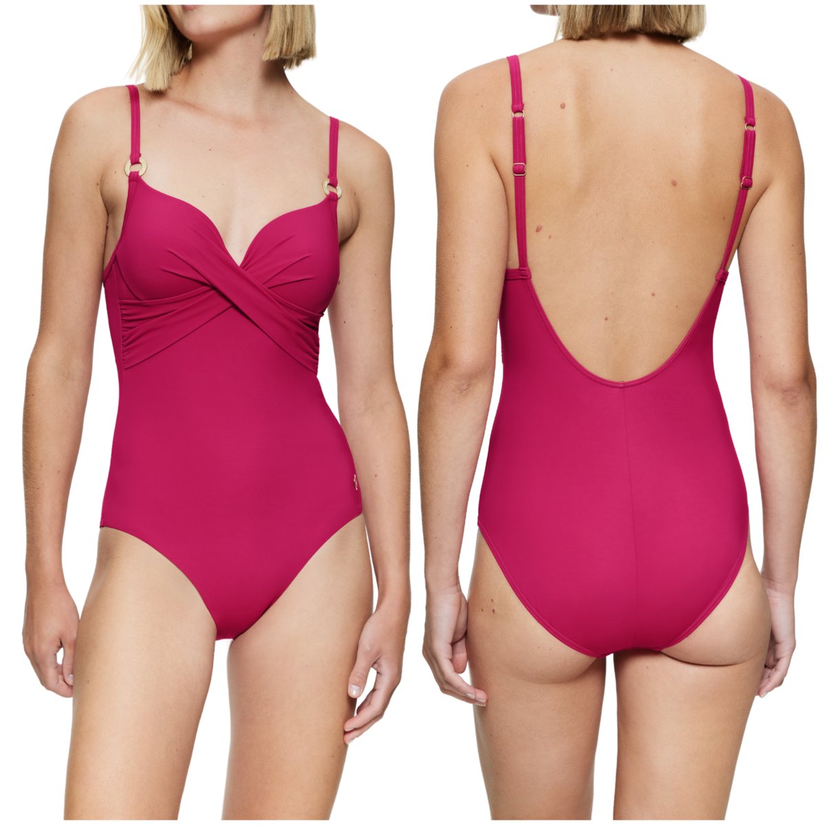 Strój kąpielowy jednoczęściowy Triumph SUMMER TWIST OWP Malina - 42 B