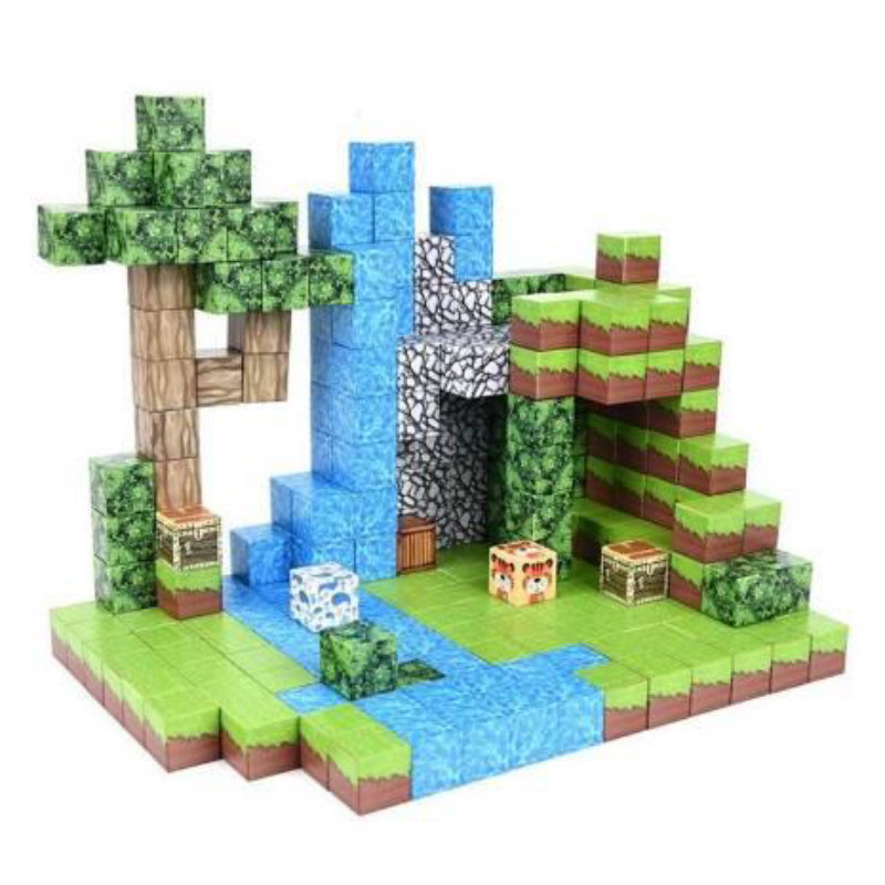 Klocki Magnetyczne Sześciany 220 szt.