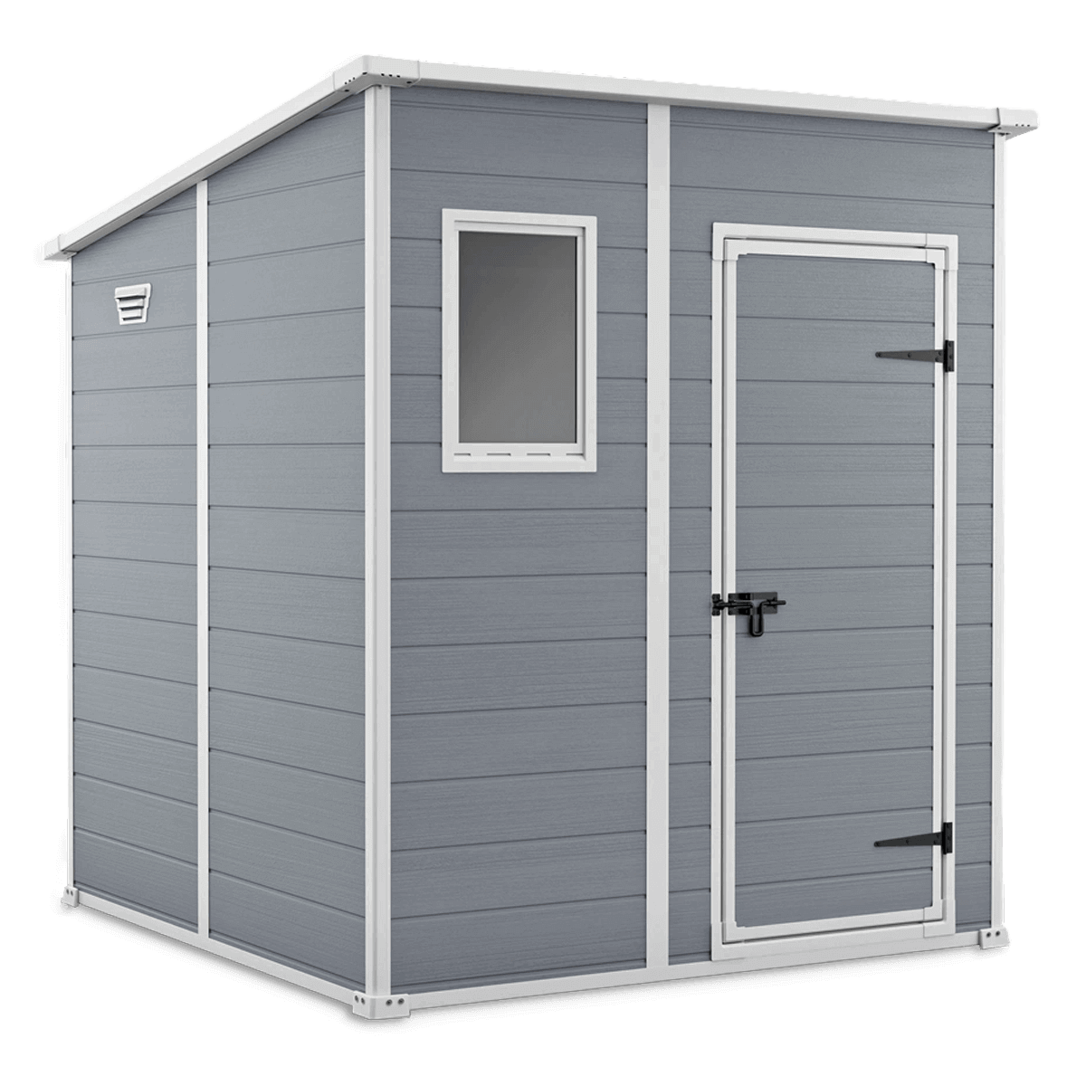 Keter Szopa ogrodowa Manor Pent 66, szaro-biała, 241765 Benelux