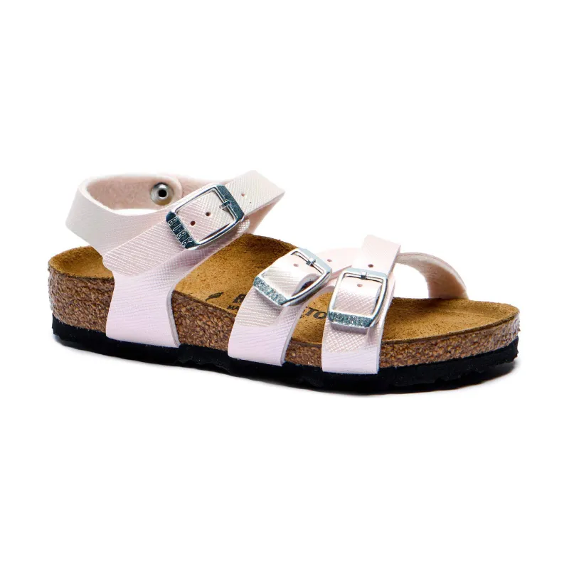 Birkenstock Sandały Kumba z dodatkiem skóry