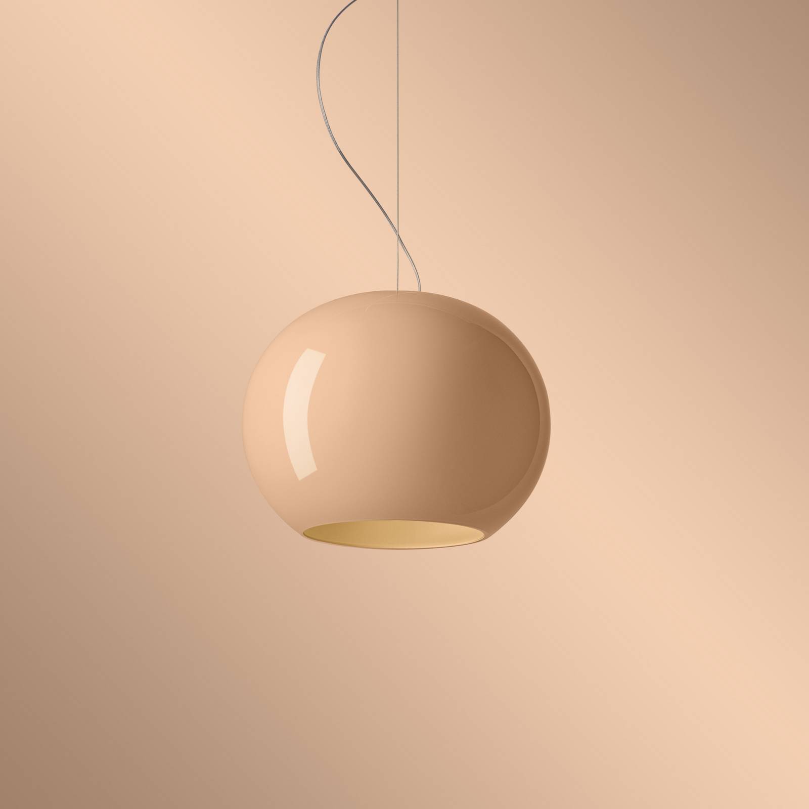 Foscarini Lampa wisząca designerska Buds 3, możliwość ściemniania, salon / jadalnia, szkło, design