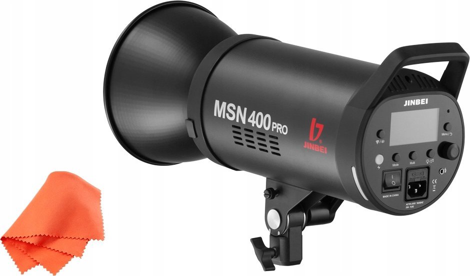 Lampa studyjna Jinbei Studyjna lampa błyskowa MSN 400 PRO z funkcją Multi i Easy Cap