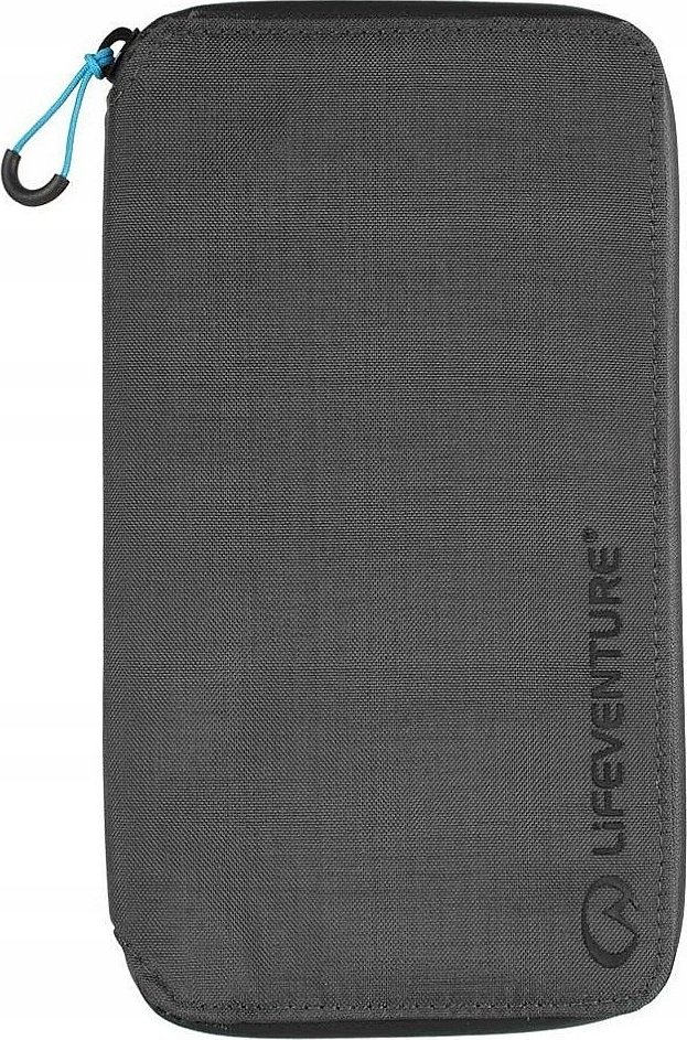 Lifeventure RFID Travel Wallet, Recycled, Grey