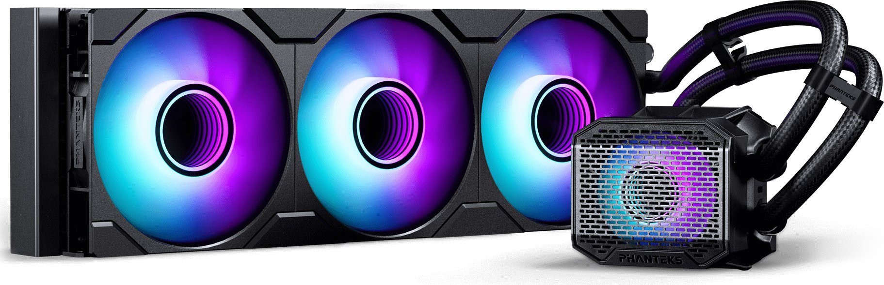 PHANTEKS Glacier One 360M25 Gen2 DRGB AiO Wasserkühlung - 360 mm, schwarz