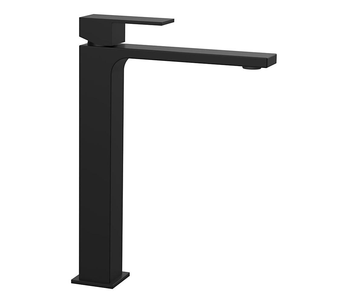 Sapho - Kran do umywalki CUBEMIX 27,8 cm matowy czarny