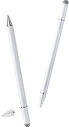 Baseus Uniwersalny Rysik Smooth Writing 3 3w1 Passive Stylus Non-magnetic Version, biały