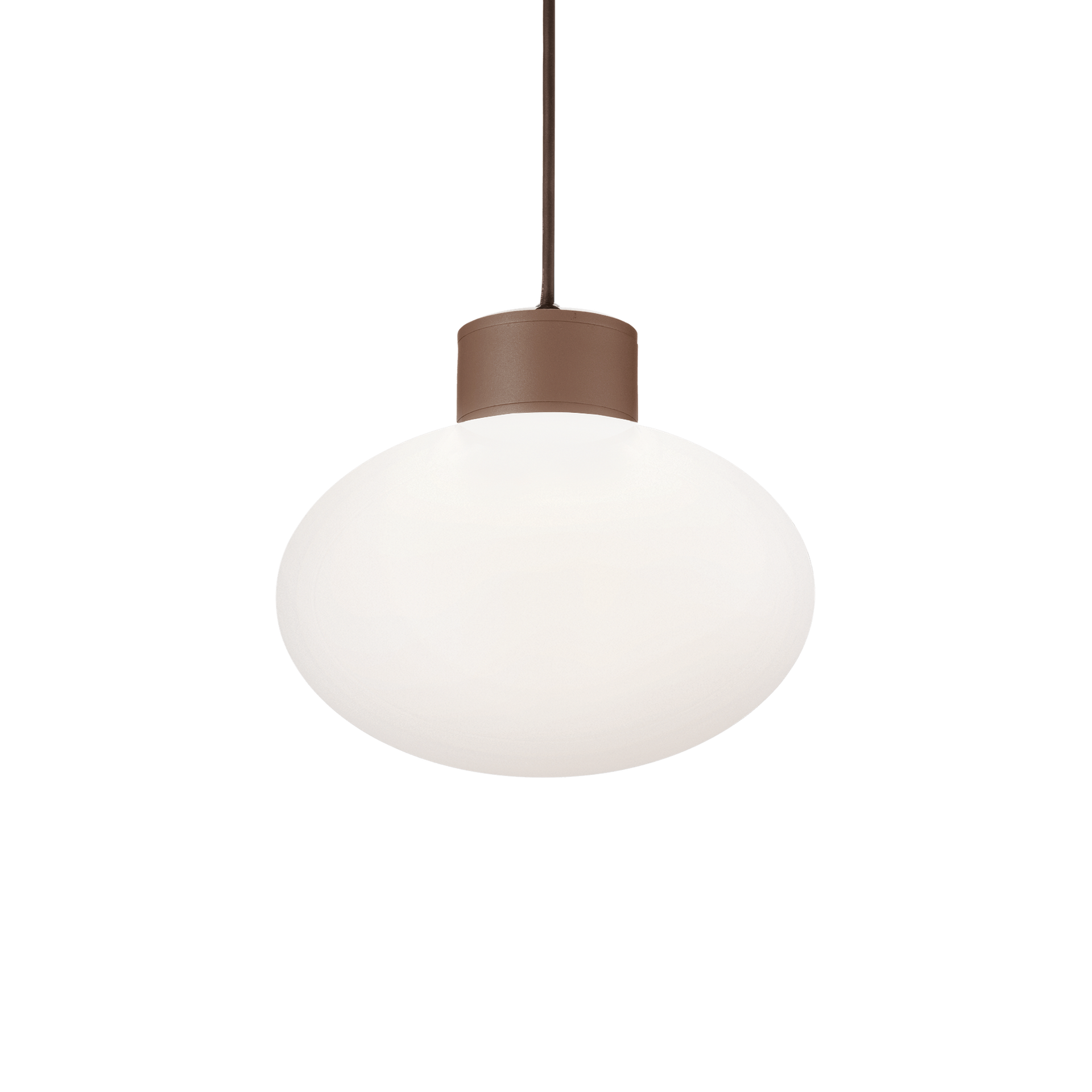 Ideal Lux Zewnętrzna lampa wisząca CLIO MSP1 COFFEE 326801