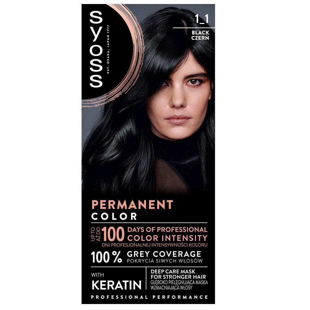 Syoss Permanent Color farba do włosów 5_29 Intensywna Czerwień
