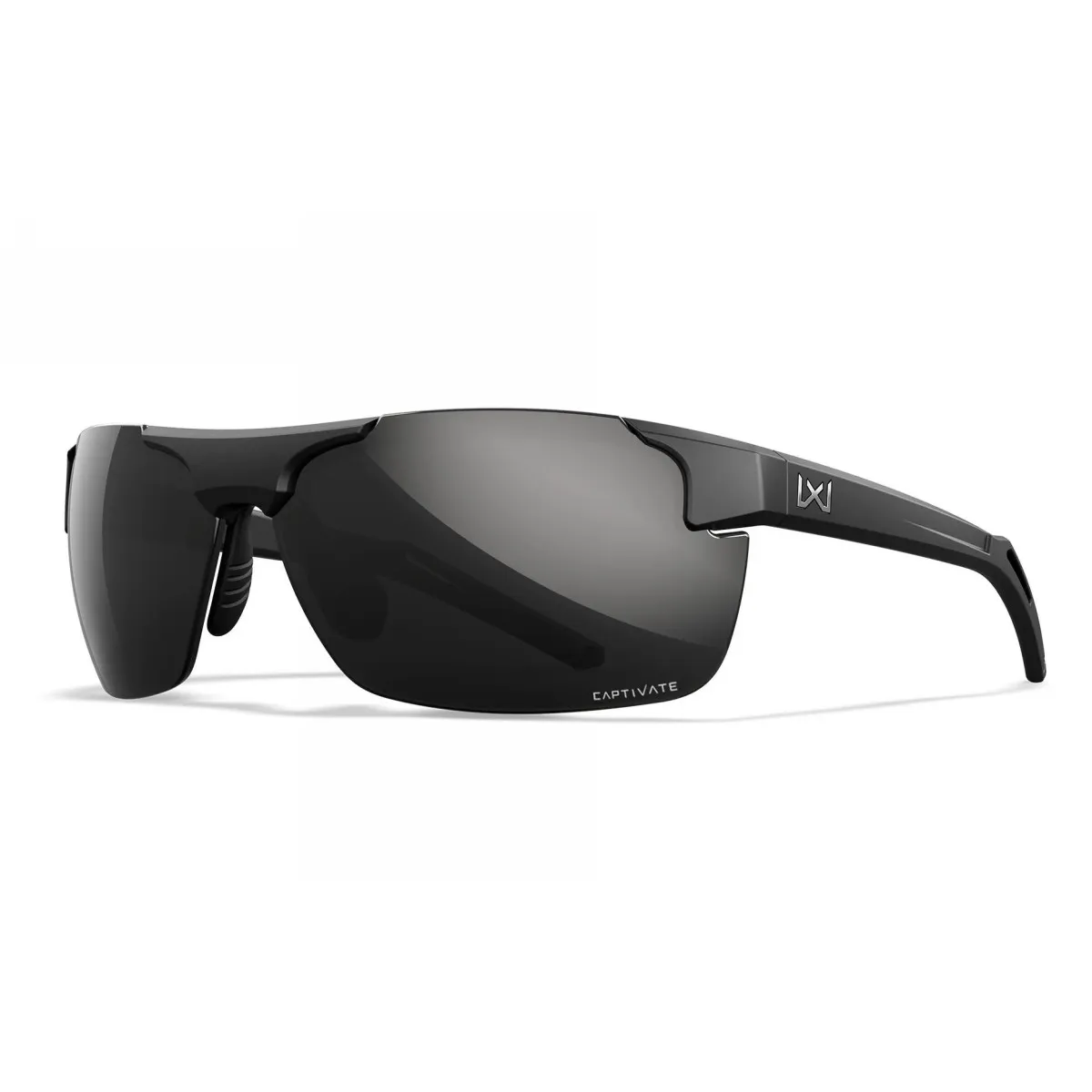 Okulary Taktyczne Wiley X PRIME Captivate Polarized Black Mirror Gloss Matte Black Frame • RATY 0% Kup dziś i zapłać za 30 dni GRATIS WYSYŁKA ZWROT DO 100 DNI