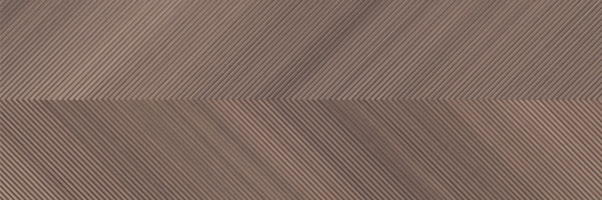 Saloni Glazura Eukalypt Vector Marron-Cacao Mat 40X120 Rectified Ceramica