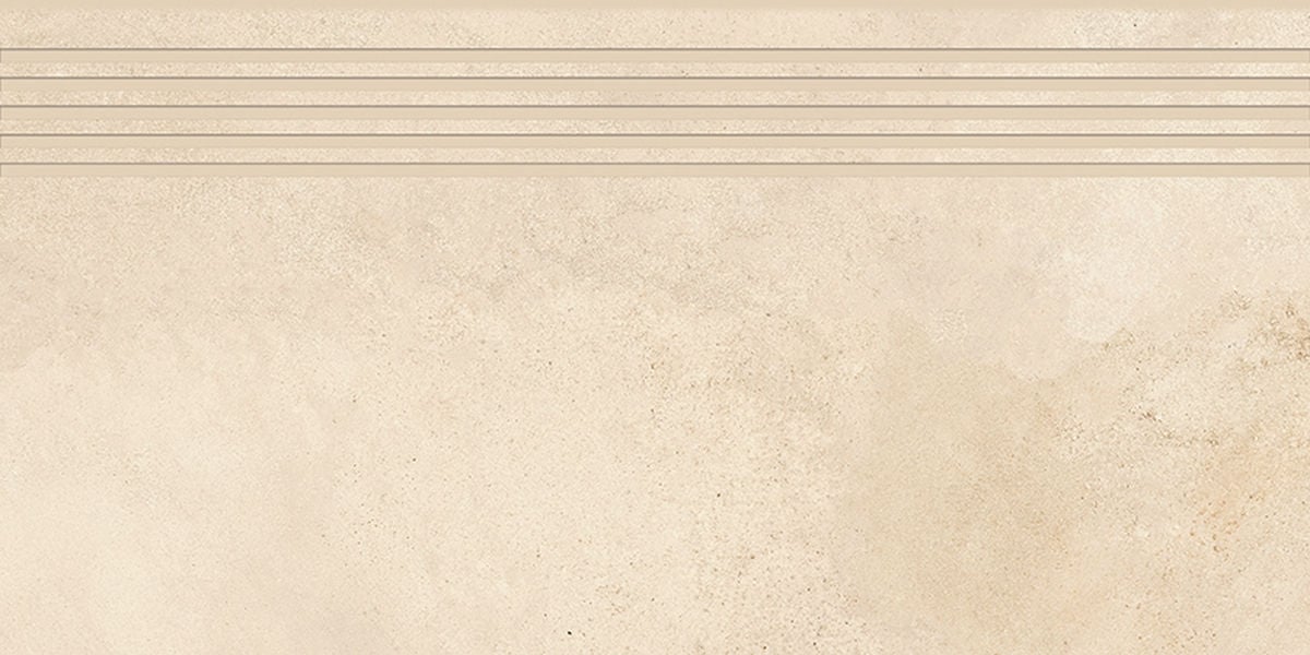 Opoczno Stopnica Quenos beige mat rectified 29,8x59,8