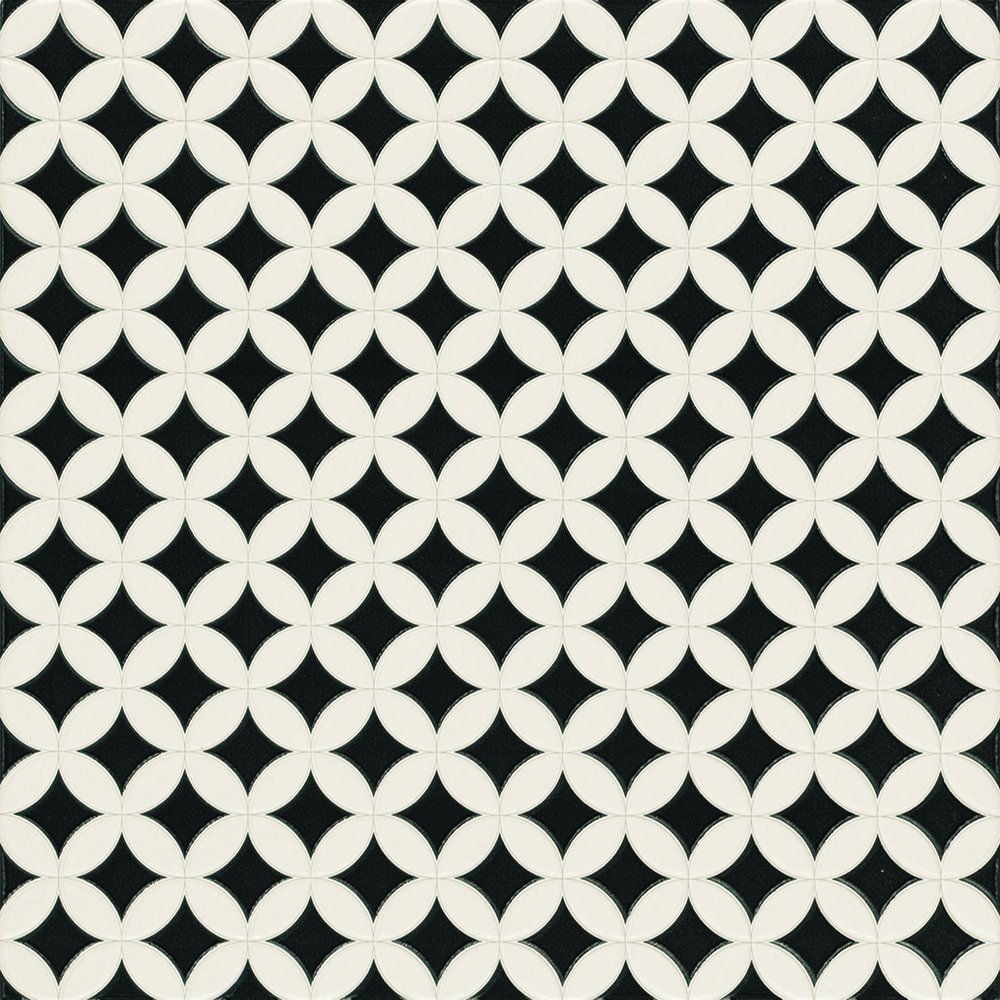 Realonda Gres Trenza negro mat 44x44