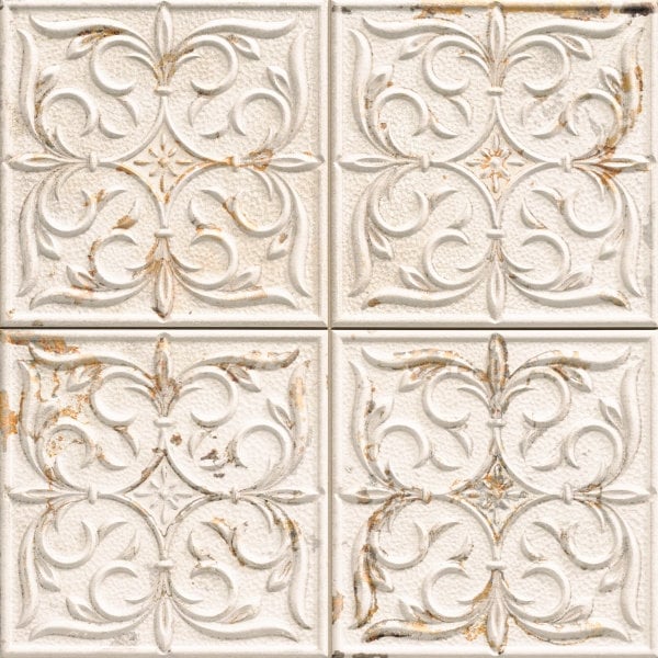 Realonda Gres Antigua lis white mat 33x33