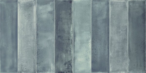 Dado Ceramica Gres Living blue glossy rectified 31x62