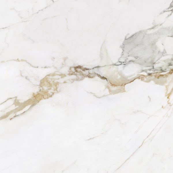 Senti Gres Marshall Calacatta gold polished rectified 90x90