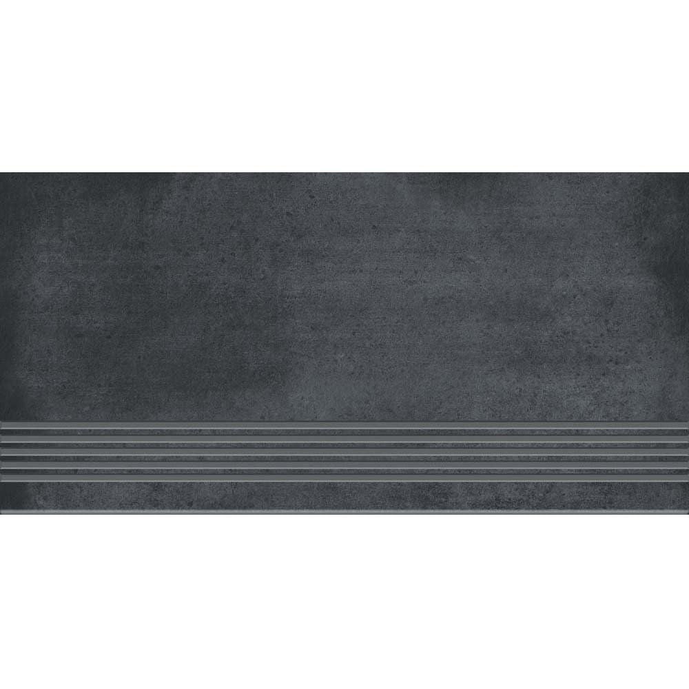 Cer-Art Studio Stopnica Shadow Dance graphite structure mat 29,8x59,8
